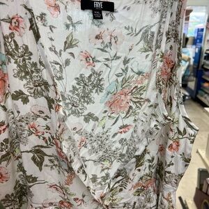 Frye floral dress , size runs smallerNWOT